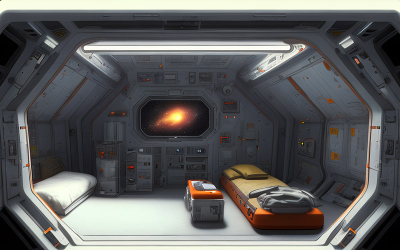 太空艙上下鋪大概有多重同時？